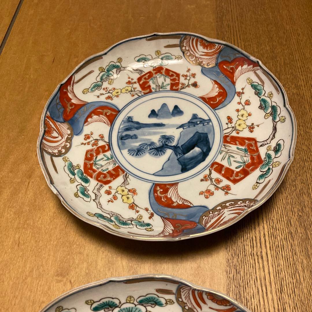 NO.61 波型皿4枚セット