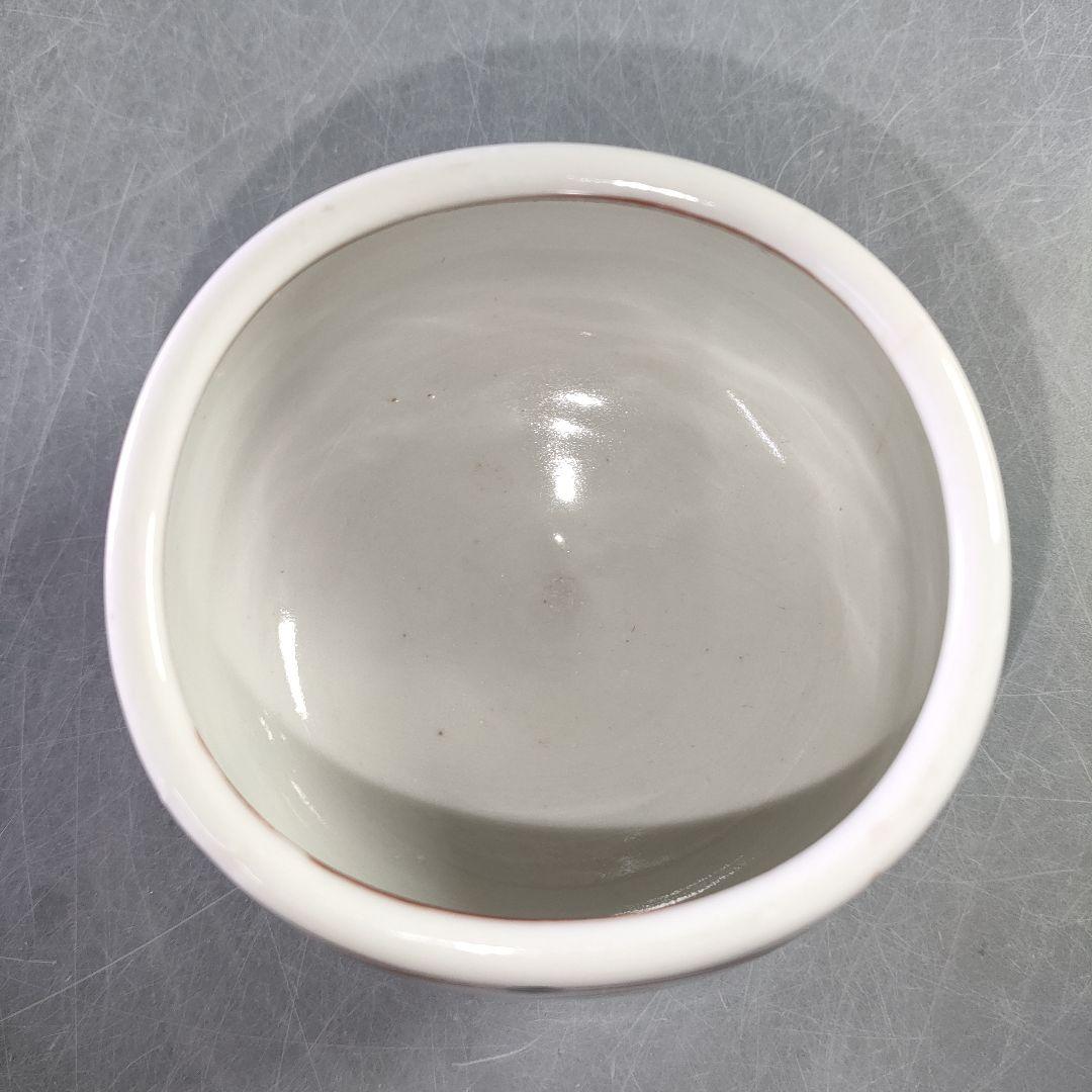 A1218-1/廣永窯 造/色絵鳥紋小鉢6客/共箱/向付/銘々皿/飾鉢/懐石道具