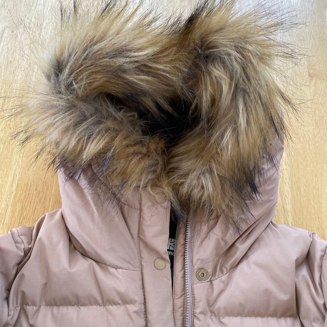 karimor ベージュ ダウンジャケット フード付き