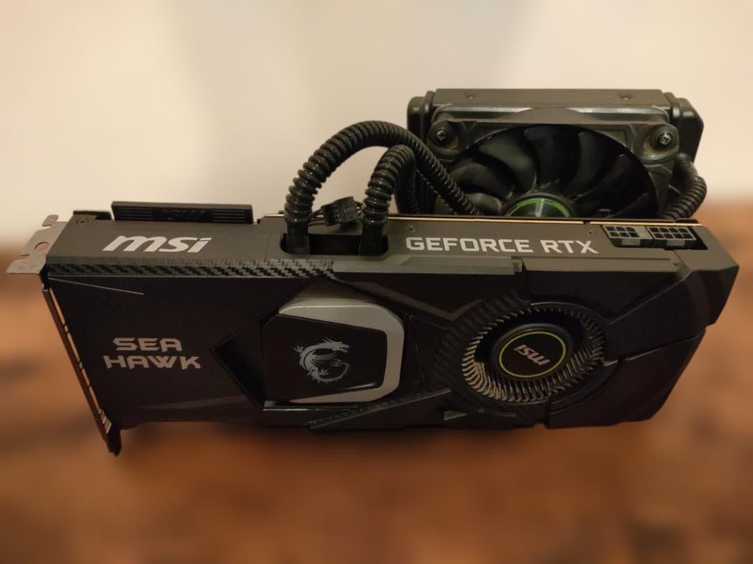 グラフィックボード・グラボ・ビデオカード MSI GeForce RTX Sea Hawk RTX 2080 SUPER