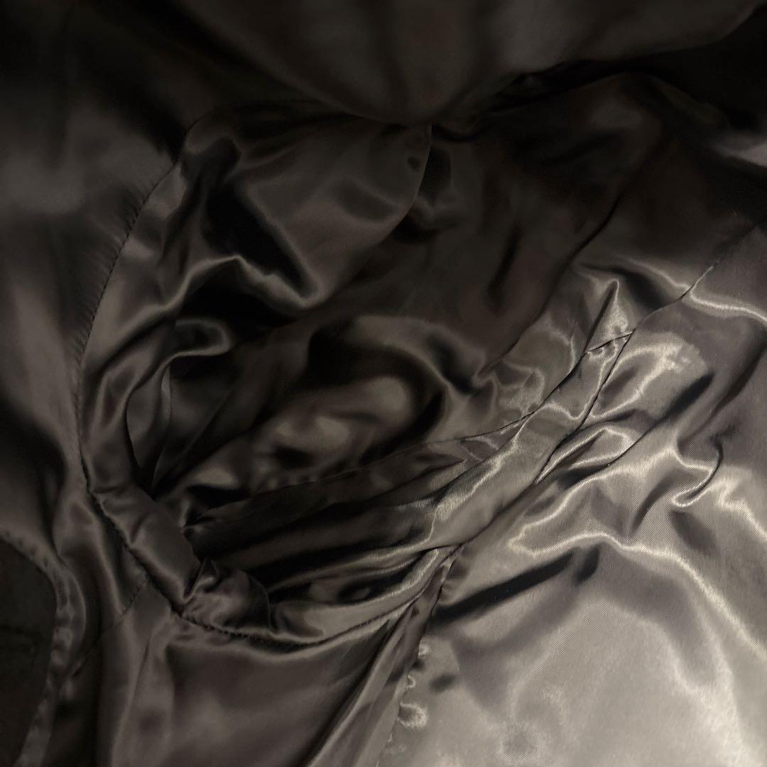 美品⭐️pierre cardin カシミヤ100% ロングコート　ブラック　XL