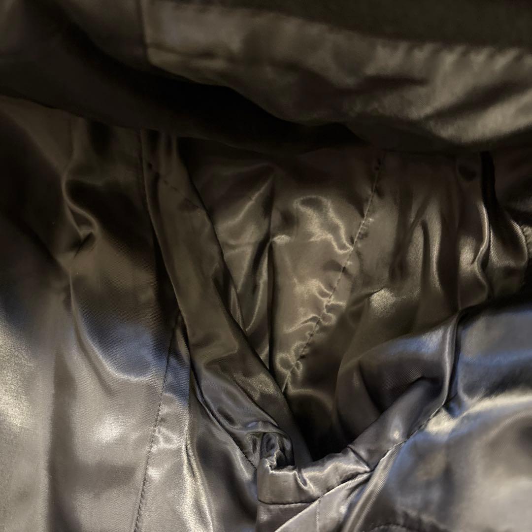 美品⭐️pierre cardin カシミヤ100% ロングコート　ブラック　XL