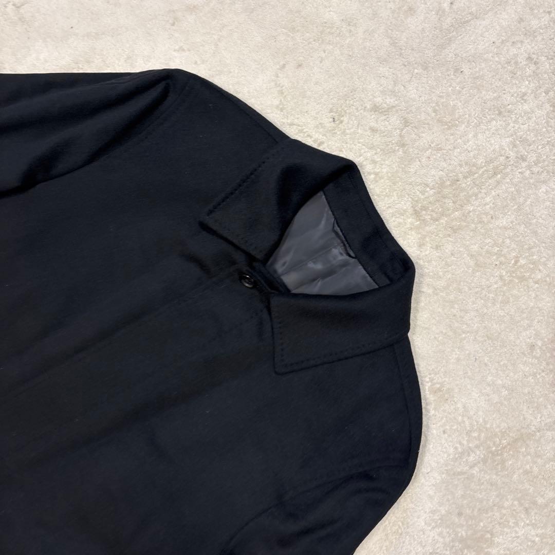 美品⭐️pierre cardin カシミヤ100% ロングコート　ブラック　XL