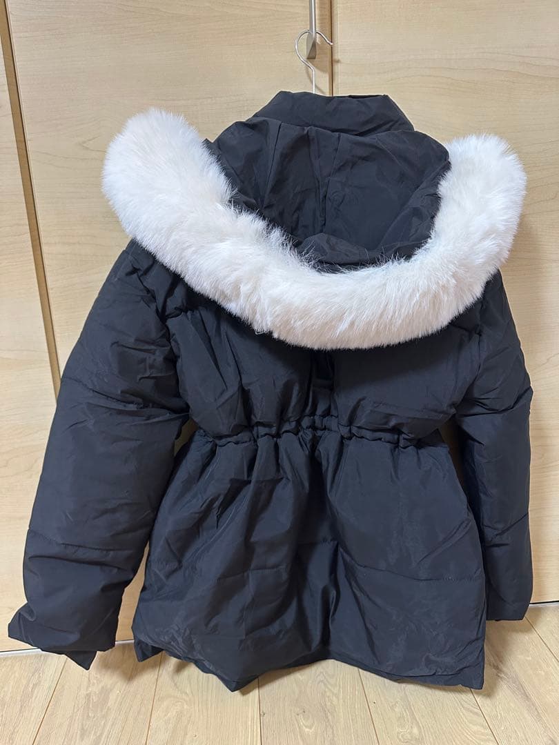 GIENGE ジーアング Waist shape fur jacket