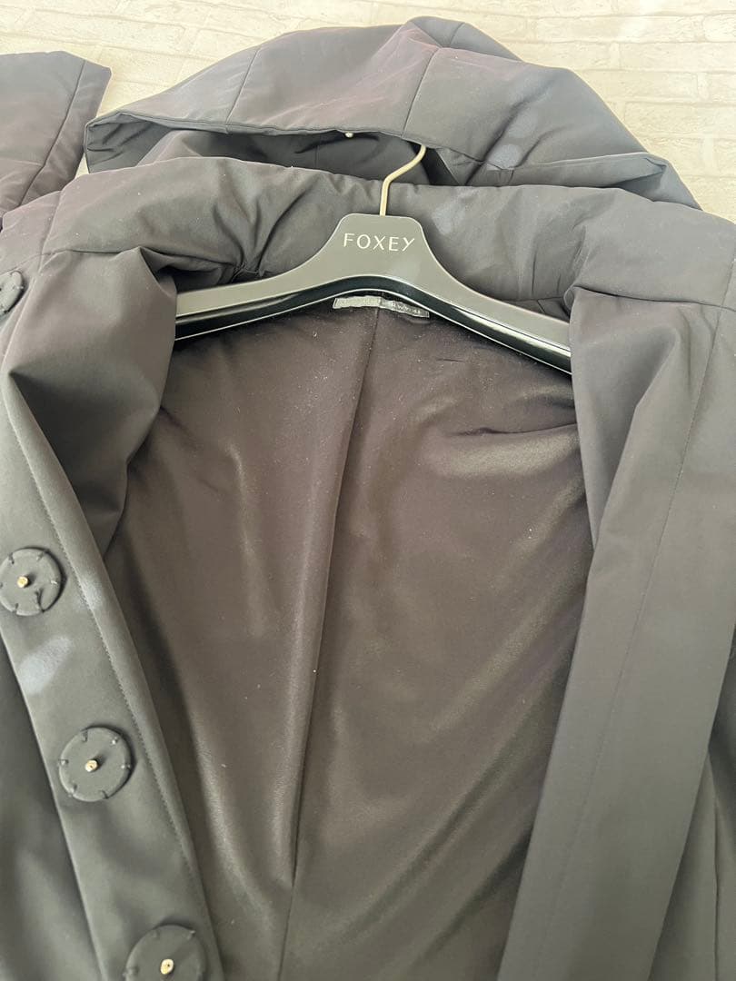 ジ*ヒ様 美品✨ フォクシーニューヨーク　フード取り外し　セパレート　2way