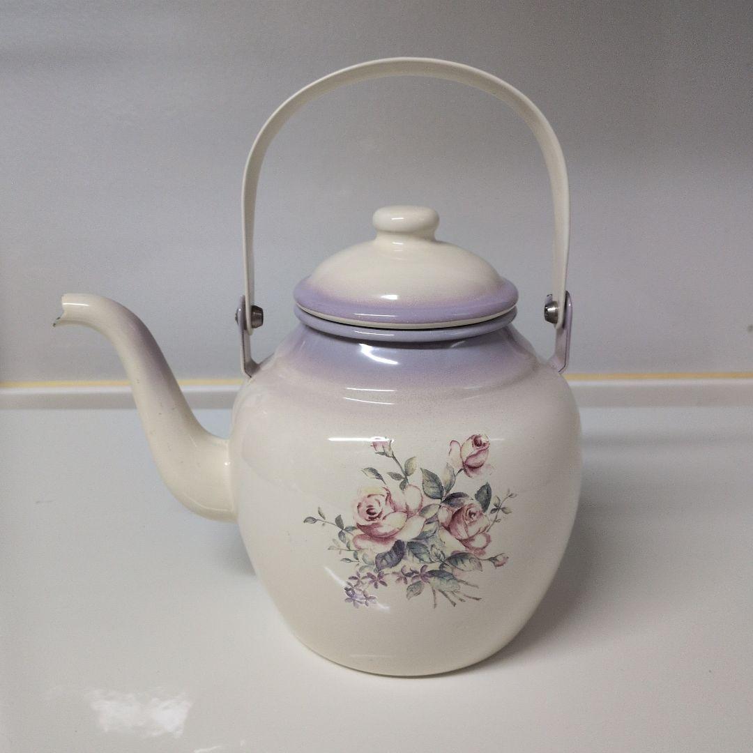 旧 imane ビビアン パープル アンティークケトル イマン