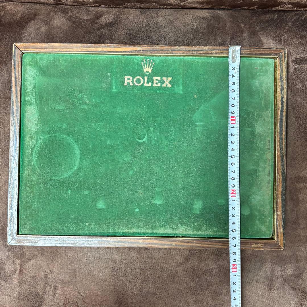 希少❗️ROLEXロレックス 販売ディスプレイトレー 真鍮ロゴ SMISS