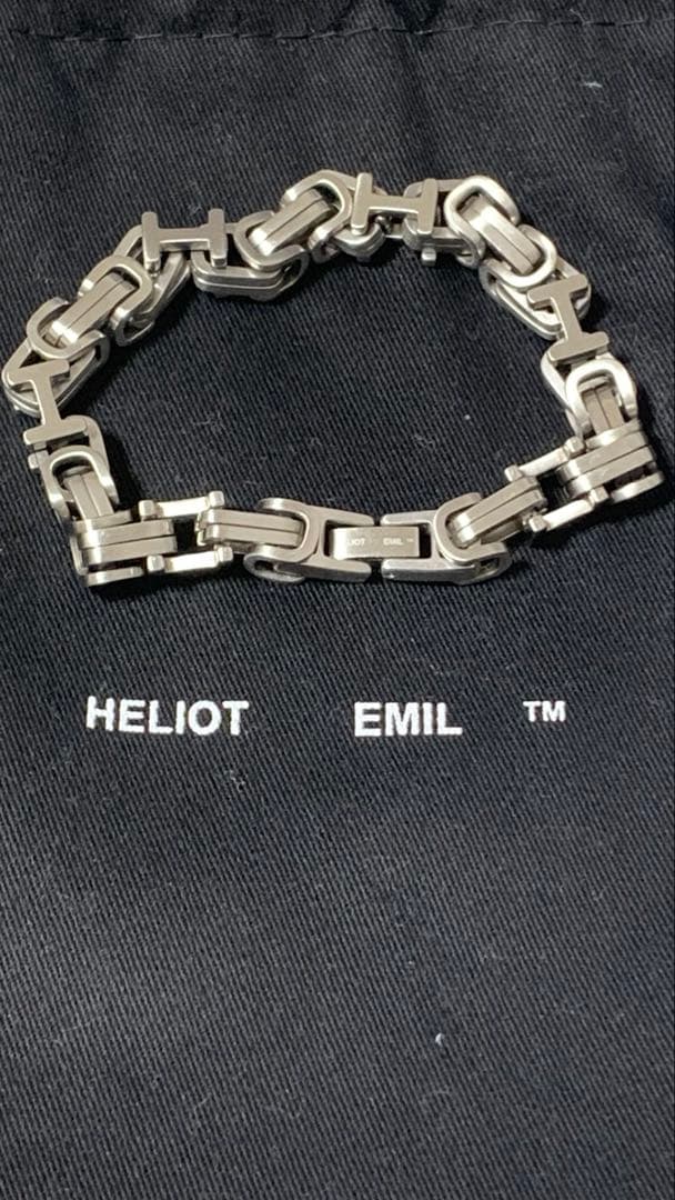 HELIOT EMIL シルバーブレスレット