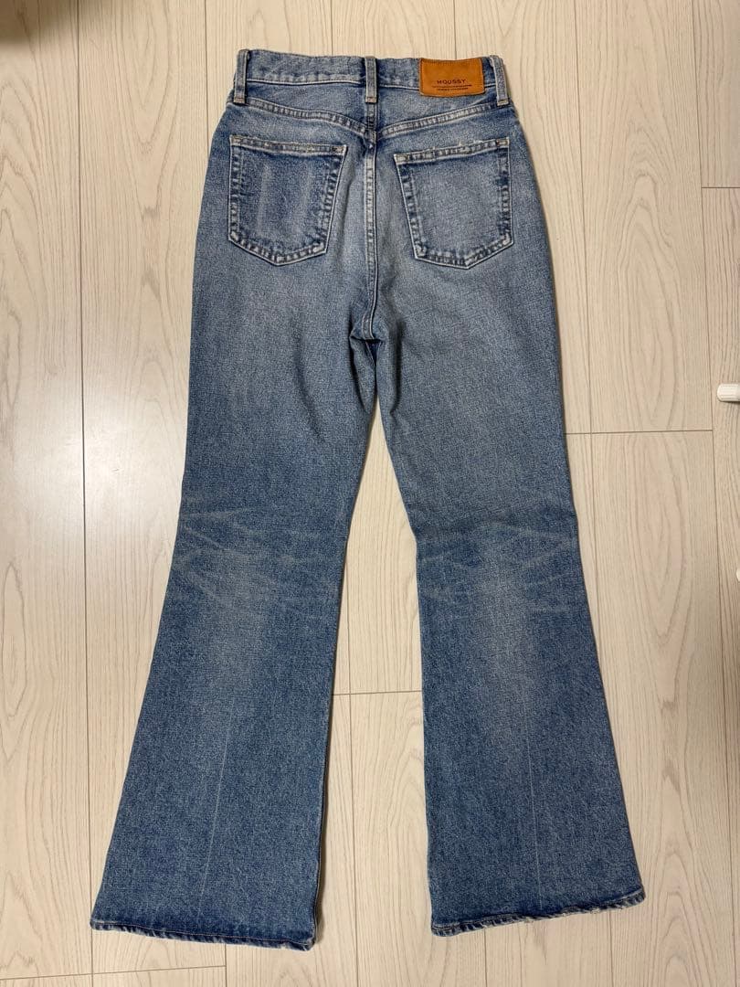 MOUSSY mvs flare デニムパンツ 25