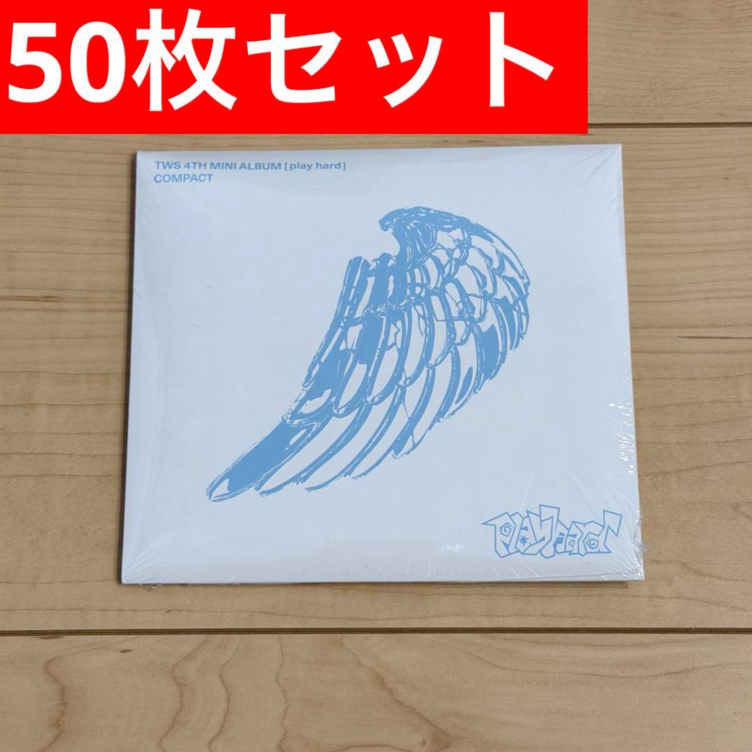 【新品未開封】TWS play hard Compact ver. 50枚セット