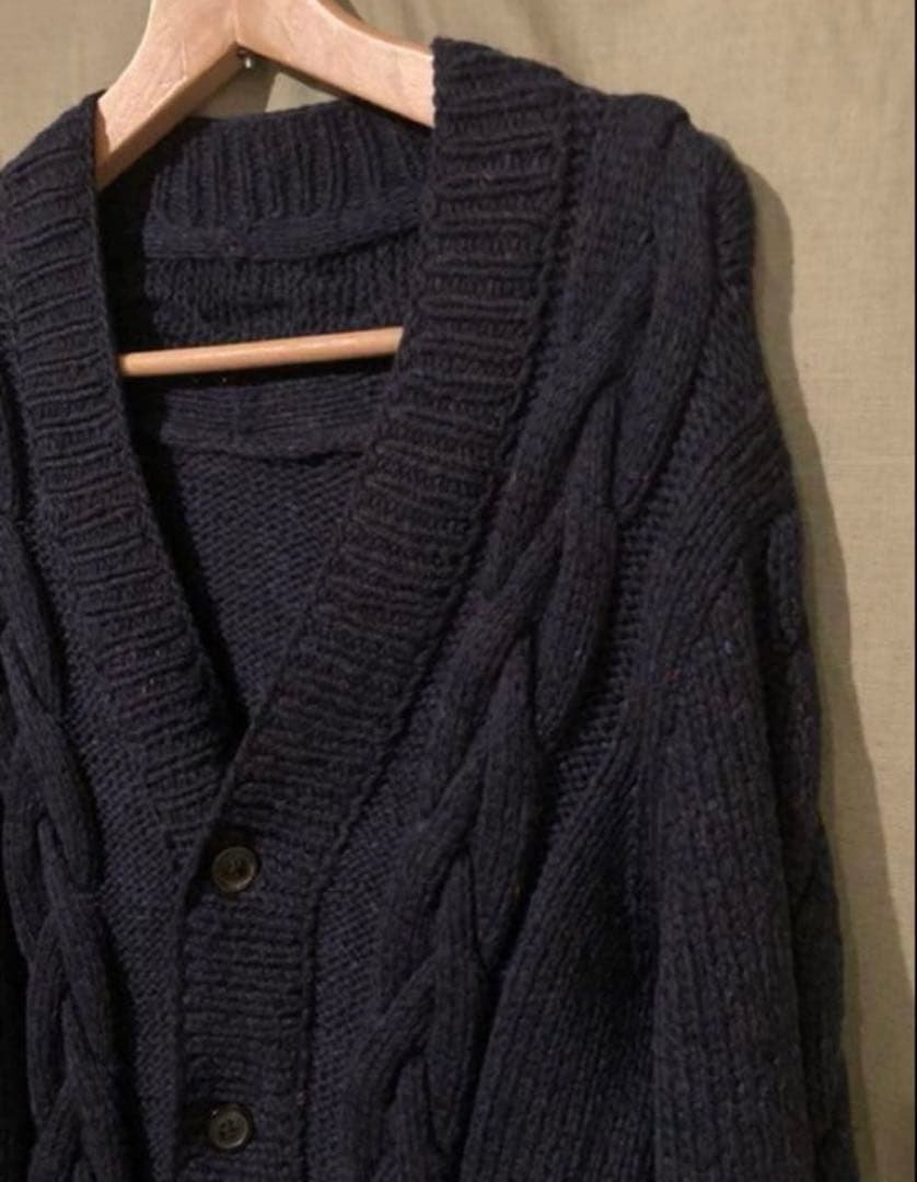 ここのえ期2010AW メゾンマルタン マルジェラ　ダメージニットカーディガン