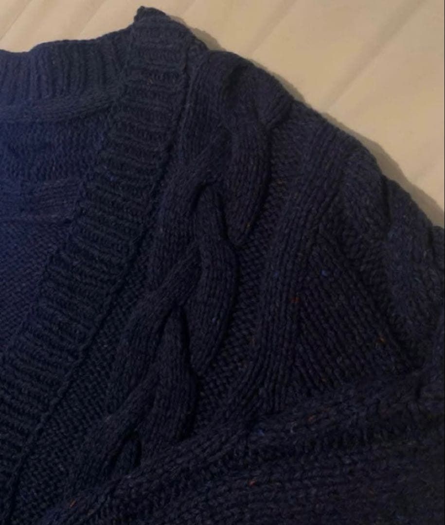 ここのえ期2010AW メゾンマルタン マルジェラ　ダメージニットカーディガン