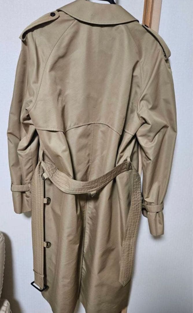 【英国製】アクアスキュータム トレンチコート ベージュ 38