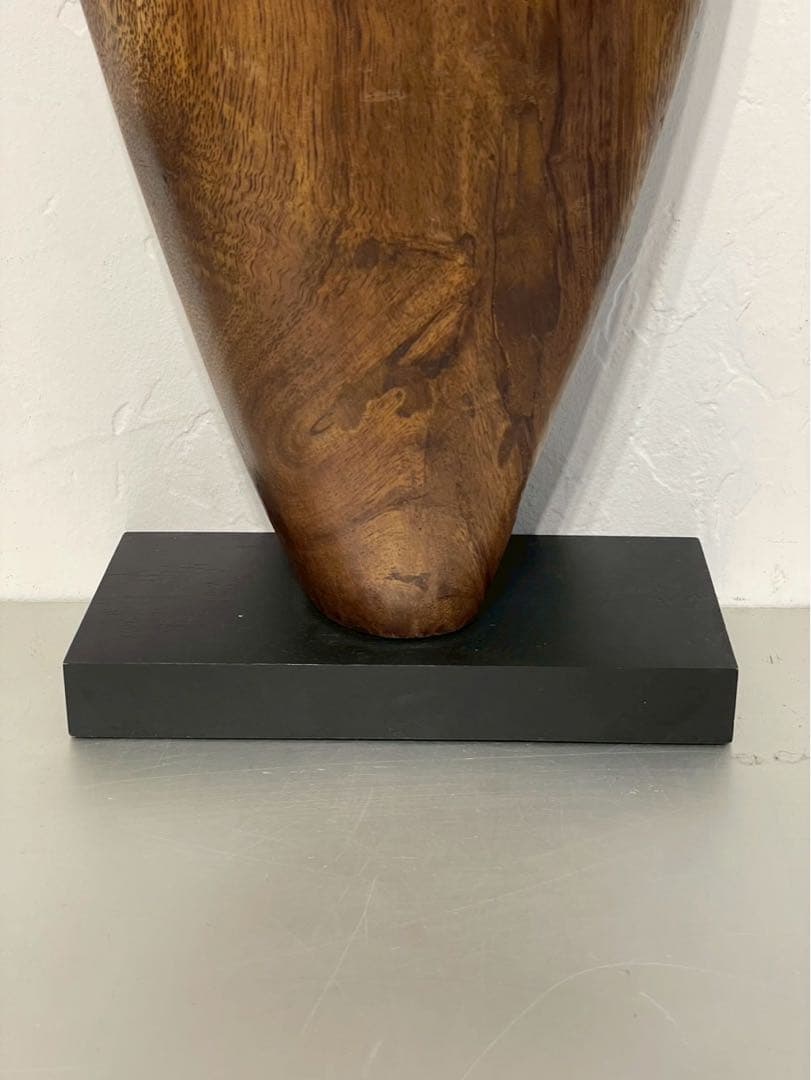 美品 BoConcept ボーコンセプト スカルプチャー オブジェ 置物 木製