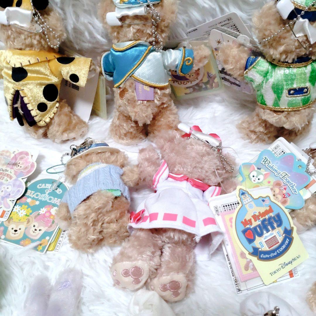 ディズニーリゾート 香港ディズニー ダッフィーフレンズ ぬいぐるみバッジ ぬいバ