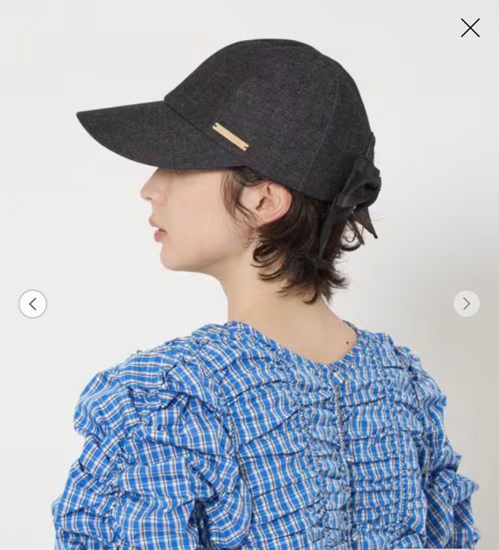 アシーナニューヨーク×UNITED ARROWS キャップ　ベッキー