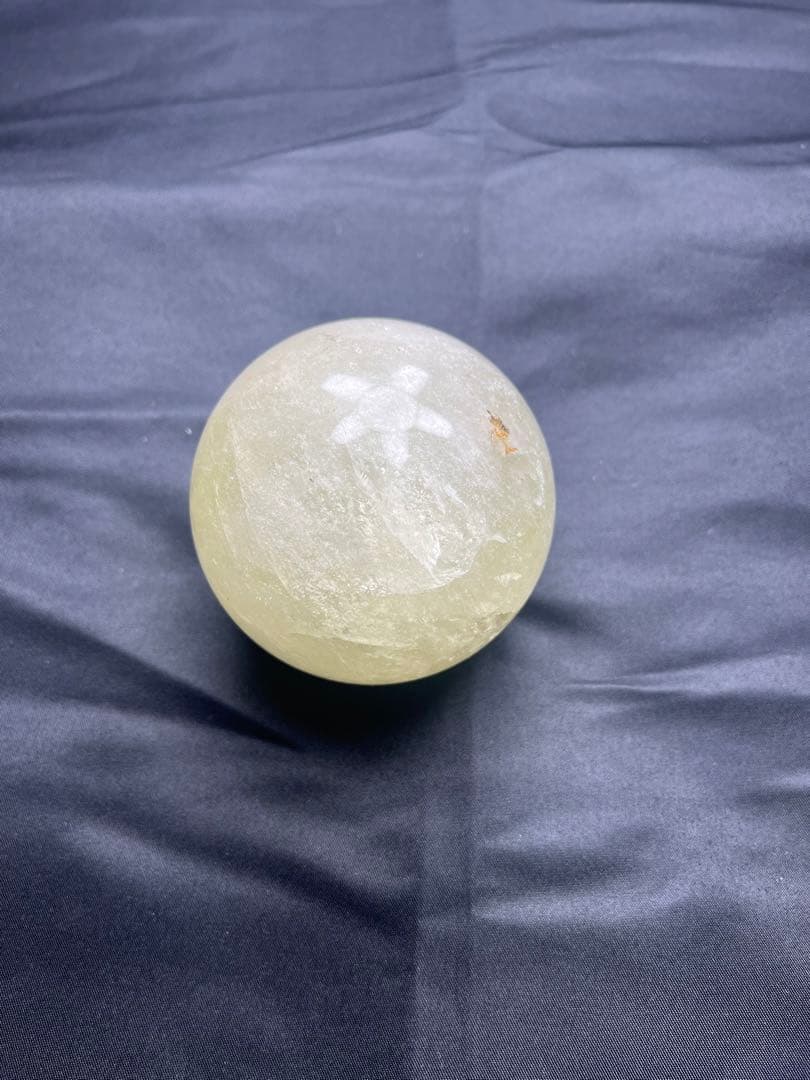 イエローカルサイト玉　レインボー入り