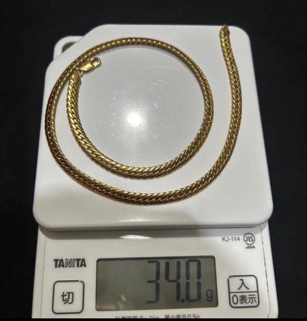 遺品整理　ゴールドネックレス