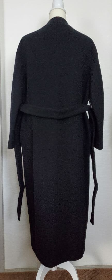 あかね！Rouge vif 　Manteco 黒 ロングコート