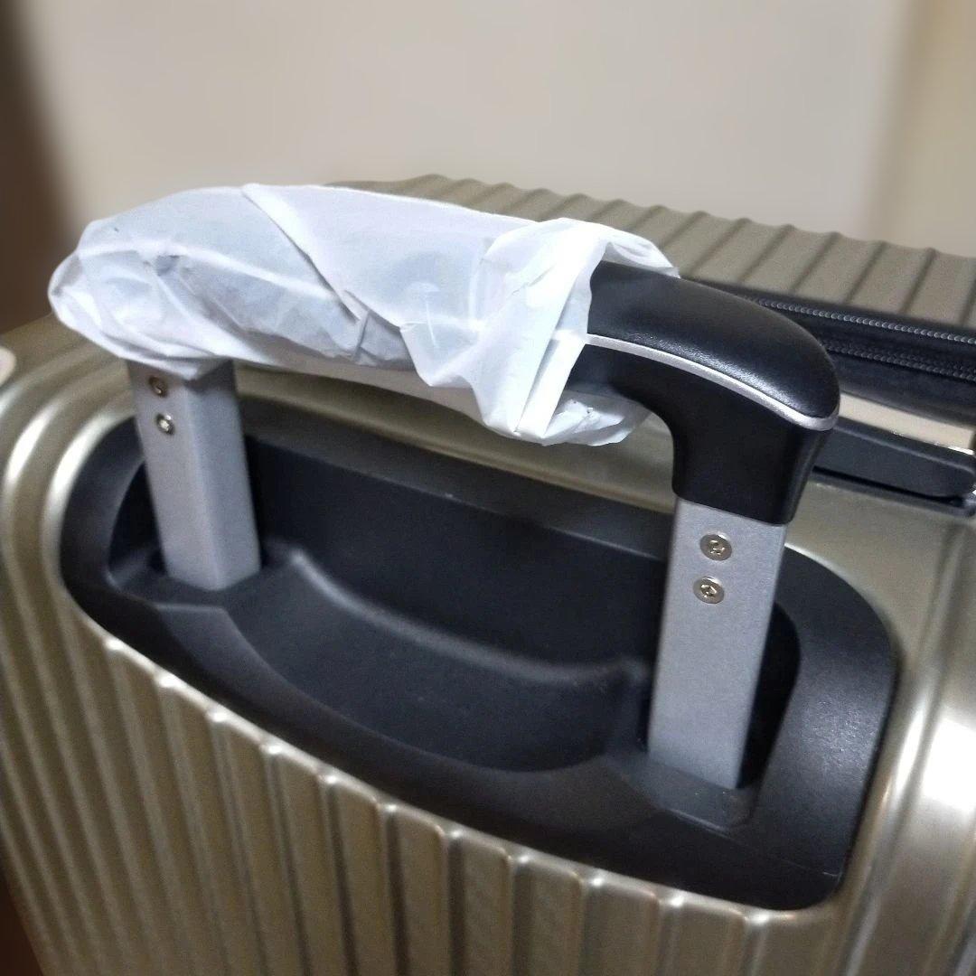 【新品・未使用!!】24インチ　大型　スーツケース　キャリーケース　ゴールド