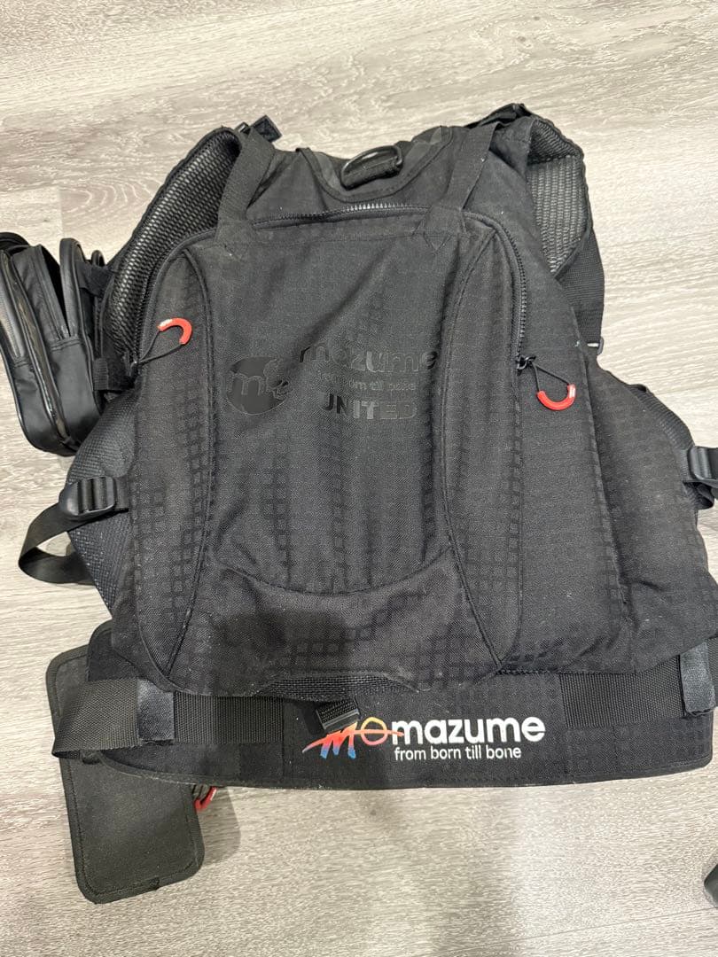 t*n様 mazume マズメ　ブラック フィッシングベスト