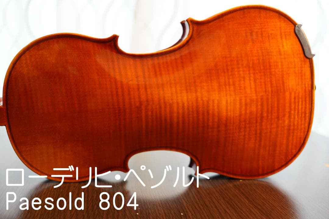 【美品】ローデリヒ・ペゾルト　バイオリン Paesold 804 4/4　☆5