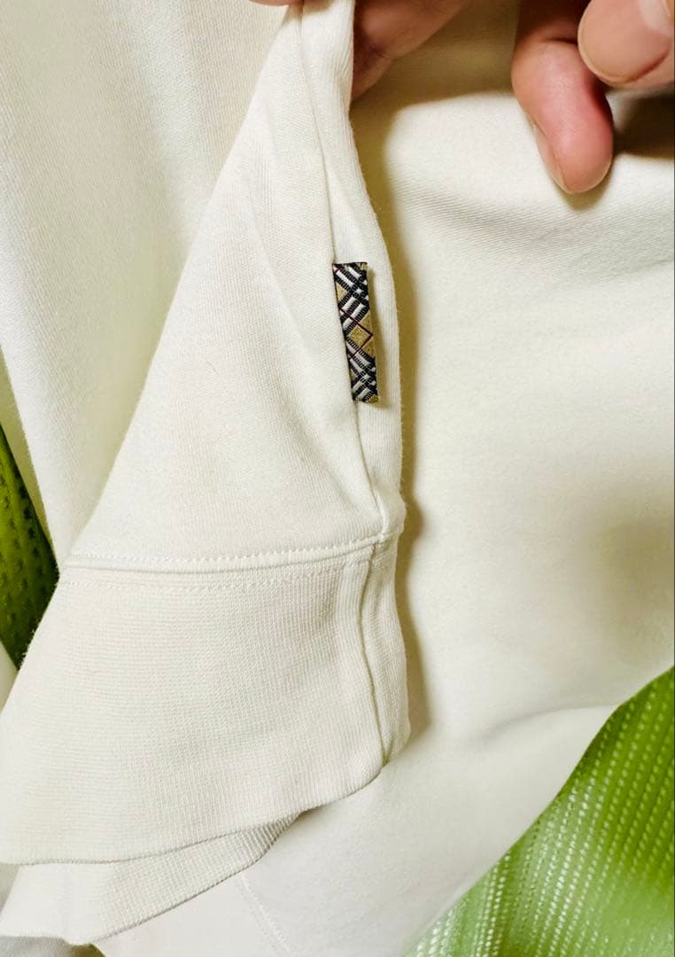 BURBERRY London ホワイト 長袖カットソー S