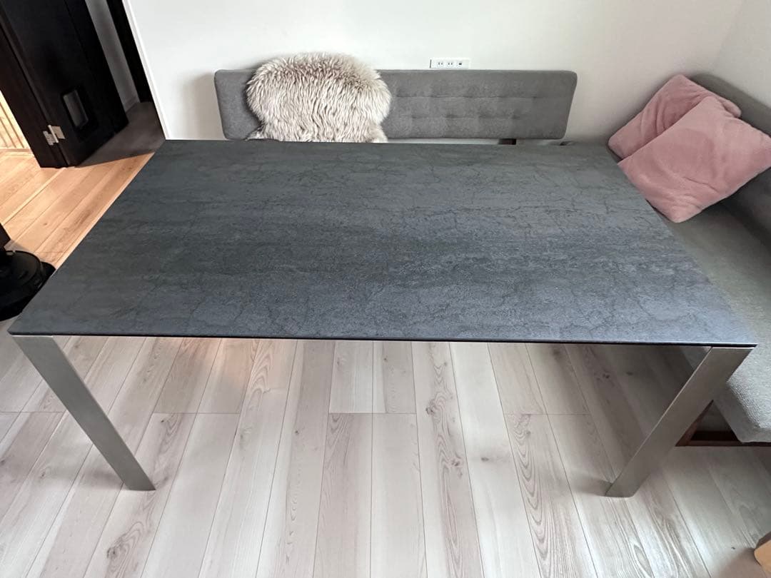 【お値下げ】セラミックテーブル　ニトリ