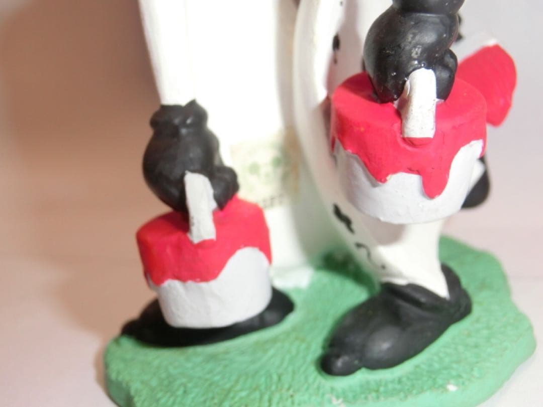 ふしぎの国のアリス　ディズニー　トランプ兵　陶器製　置物　レトロ