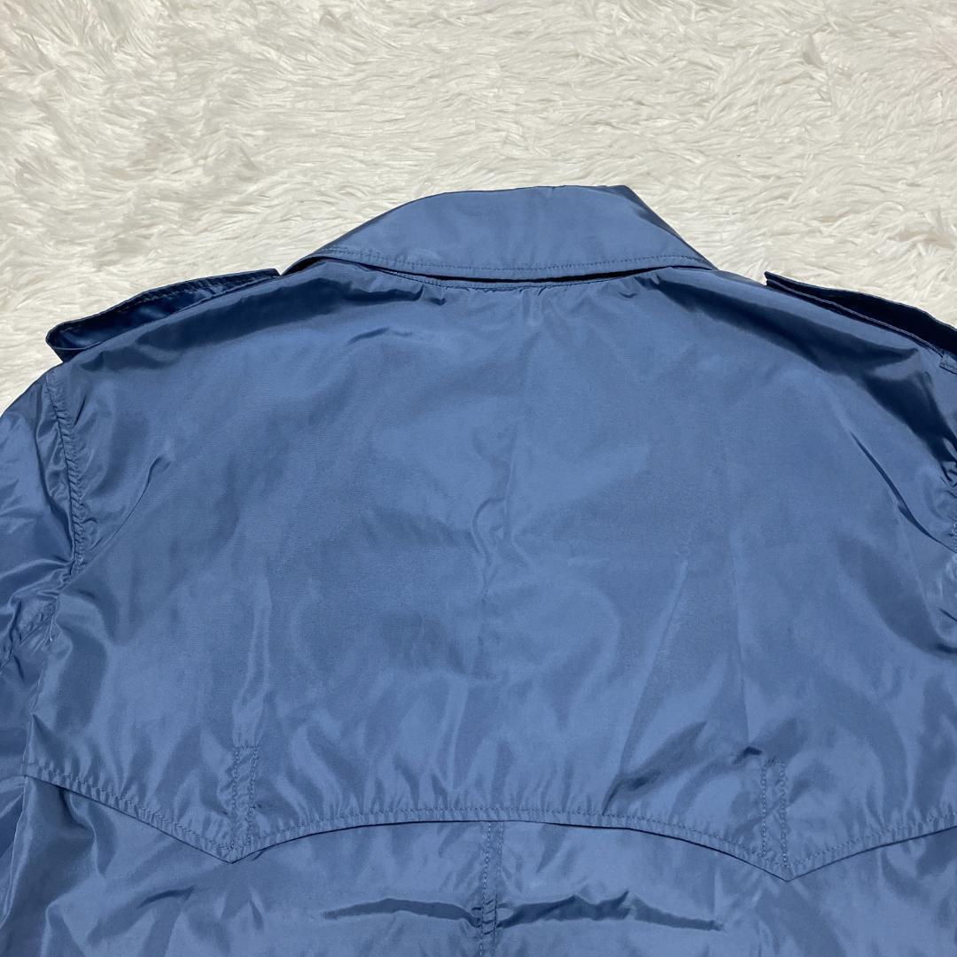 【新品・未使用】Aquascutum アクアスキュータム　トレンチコート　ブルー