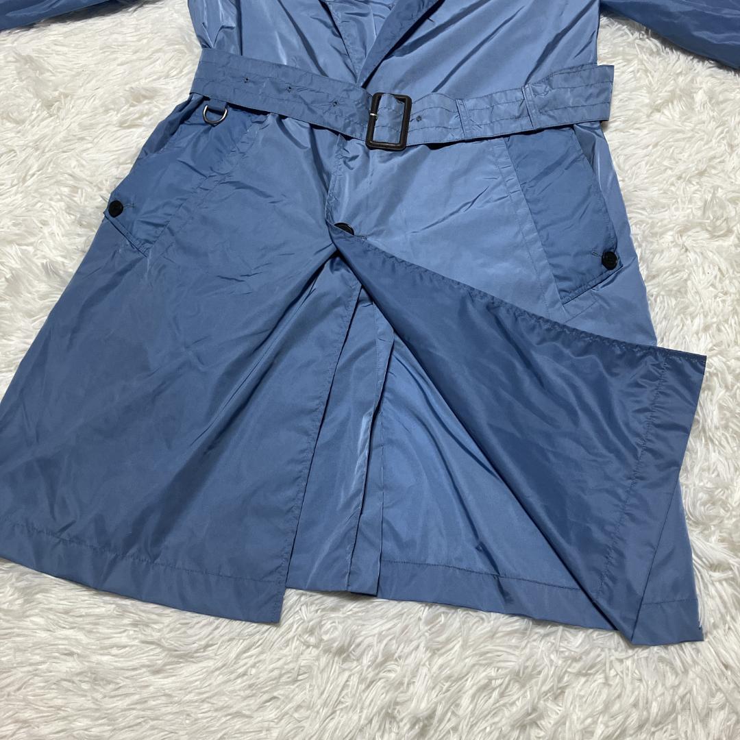【新品・未使用】Aquascutum アクアスキュータム　トレンチコート　ブルー