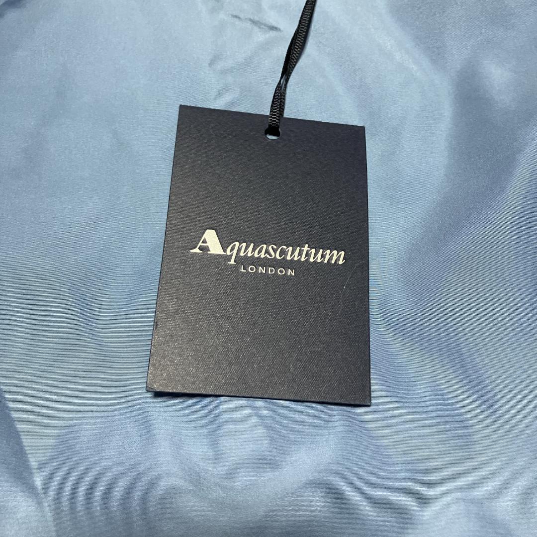 【新品・未使用】Aquascutum アクアスキュータム　トレンチコート　ブルー