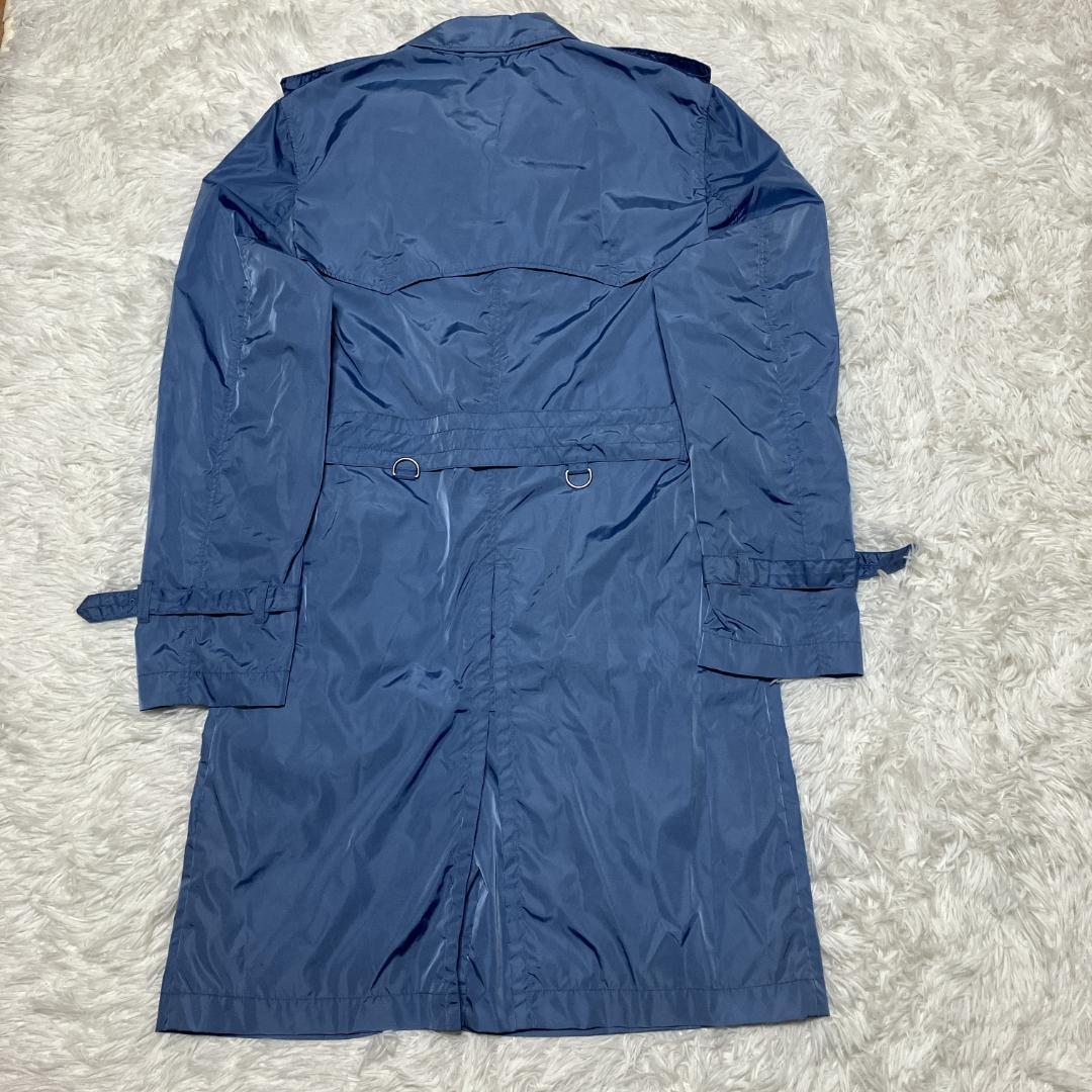 【新品・未使用】Aquascutum アクアスキュータム　トレンチコート　ブルー