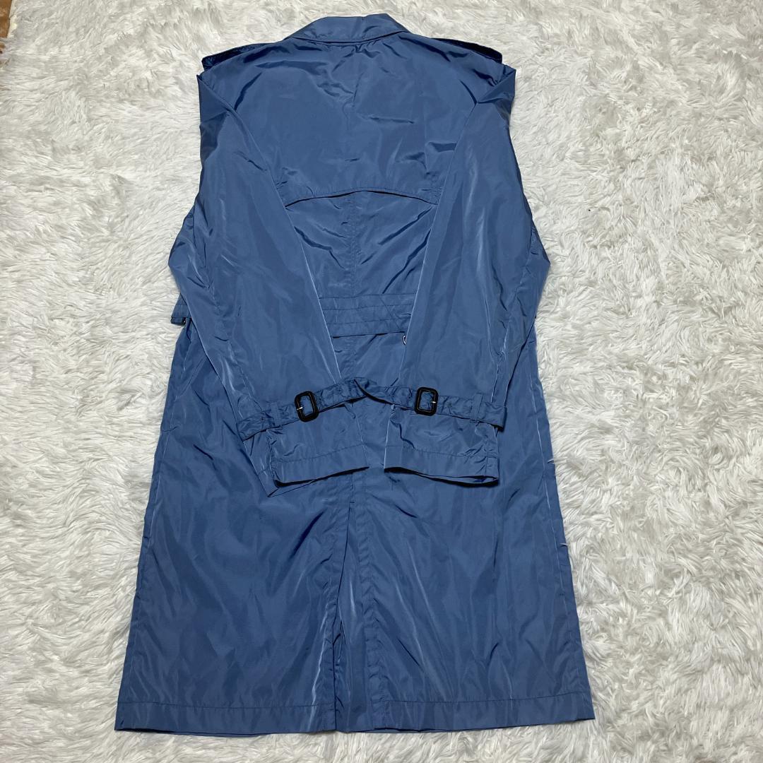 【新品・未使用】Aquascutum アクアスキュータム　トレンチコート　ブルー