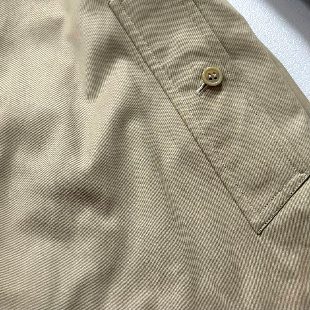 Burberry's ステンカラーコート ノバチェック 比翼 ベージュ