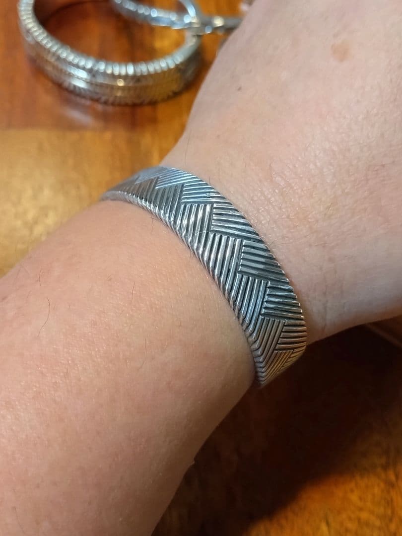 専用❗️インディアンジュエリー、シルバーバングル、トーマスカーティス