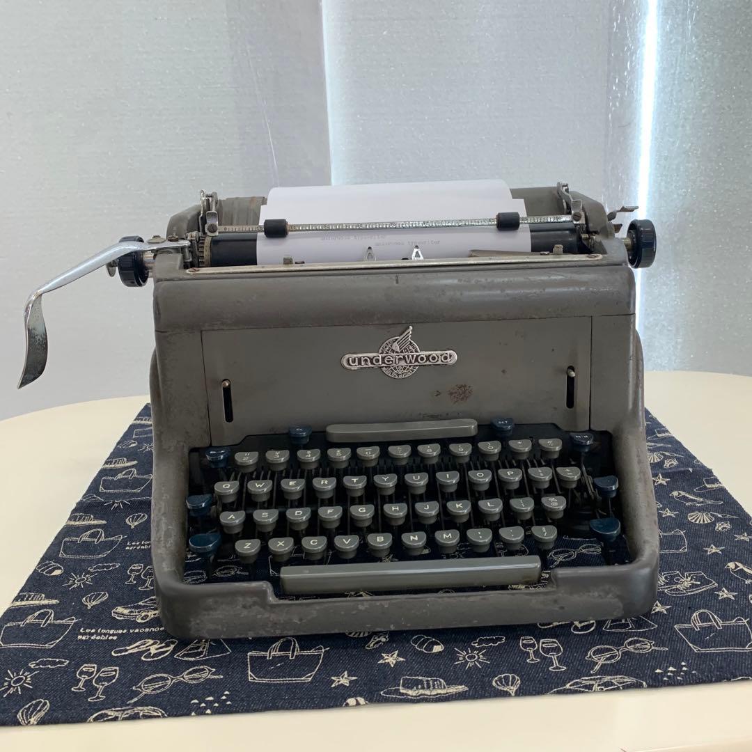 ☆ 超希少 ☆ under wood タイプライター