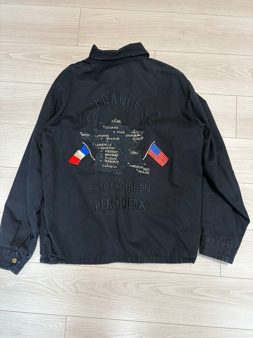 東洋エンタープライズ×BEAMS 雷門 ブラック 刺繍 ベトジャン