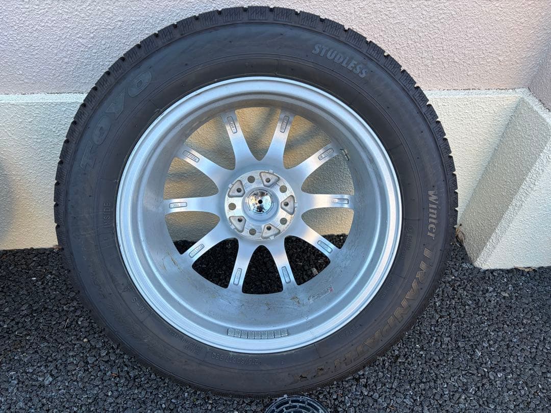 ラーメン丸215/60R17 96Q スタッドレス ホイール4本セット