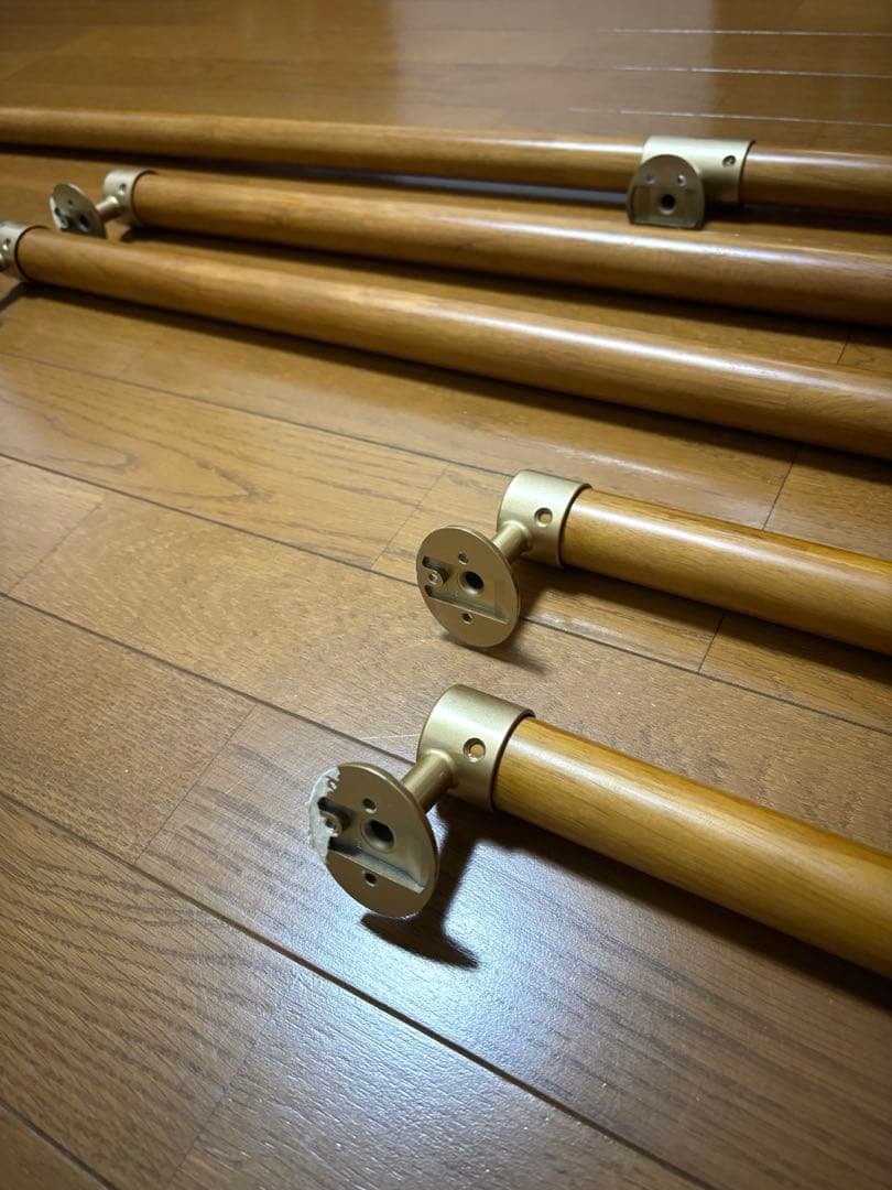 木製手すり　介護　看護　５本セット