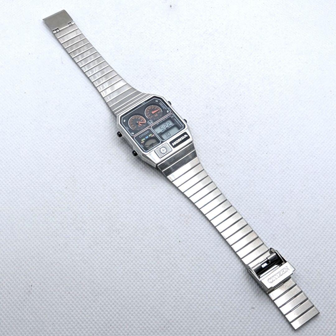 【美品・稼働 箱 保証書】CITIZEN HONDA PRELUDE TEMP