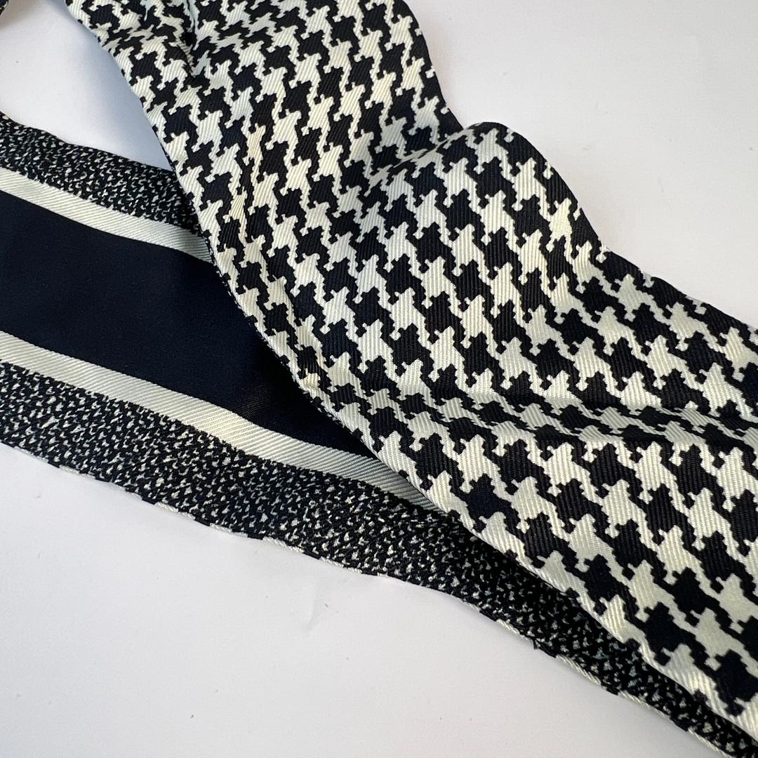 ママリン 様Dior ディオール 千鳥柄 タグ付きスカーフ A-8596