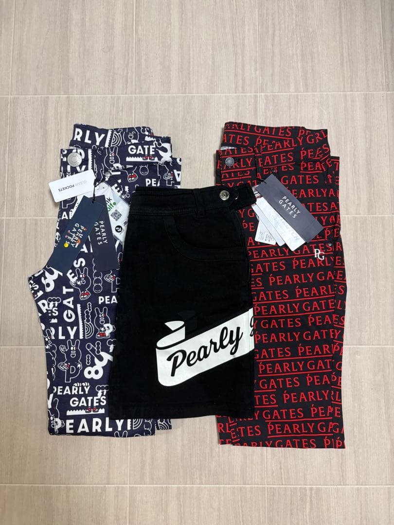 Rーたんさま専用　3点セット PEARLYGATES パンツ2着、スカート1着