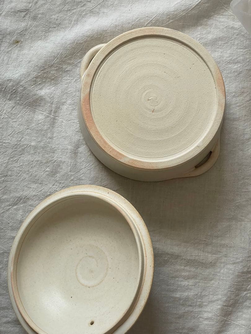 加藤かずみ さん 耐熱 蓋付きグラタン皿 土鍋 スープポット 2個セット