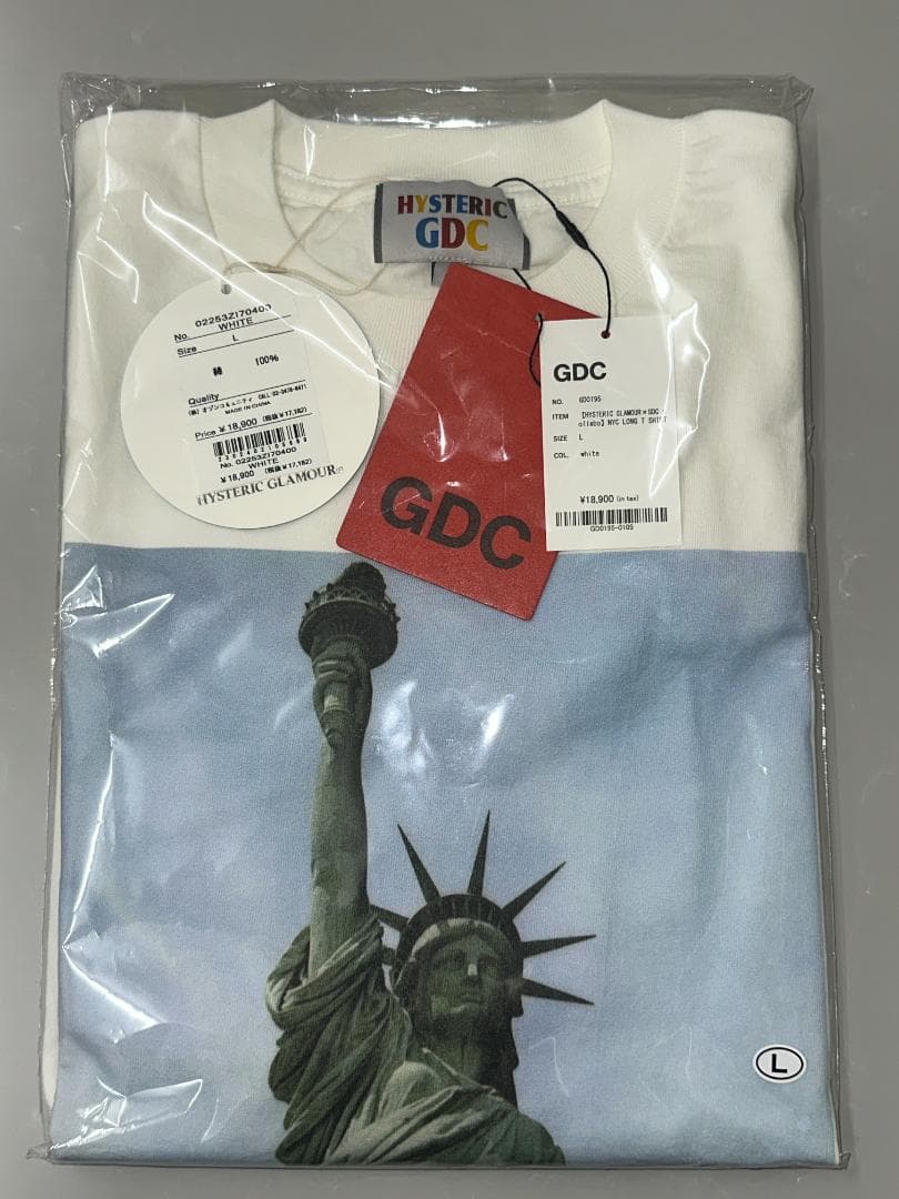 HYSTERIC GLAMOUR GDC /NYC 長袖カットソー L