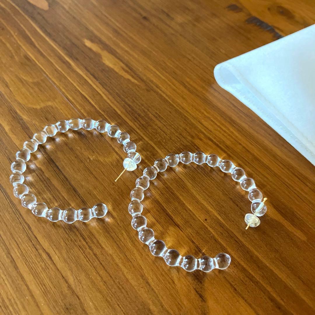 t*i様 美品★SIRI SIRIシリシリ★k18 DOTS Earringsピ