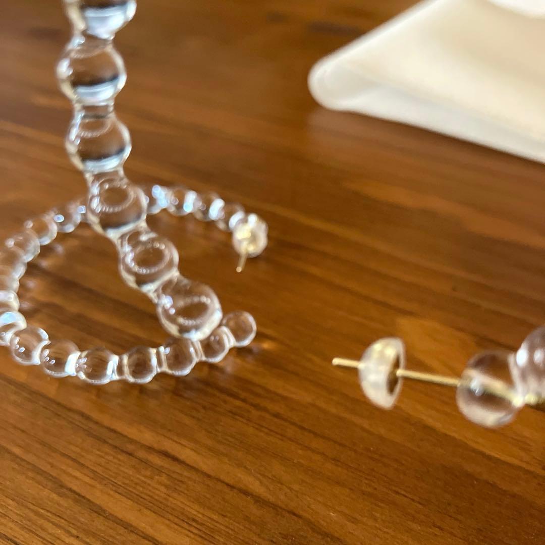 t*i様 美品★SIRI SIRIシリシリ★k18 DOTS Earringsピ