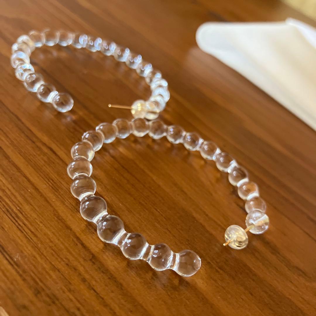 t*i様 美品★SIRI SIRIシリシリ★k18 DOTS Earringsピ