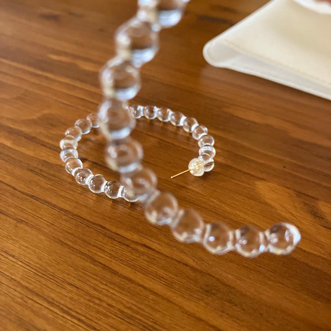 t*i様 美品★SIRI SIRIシリシリ★k18 DOTS Earringsピ