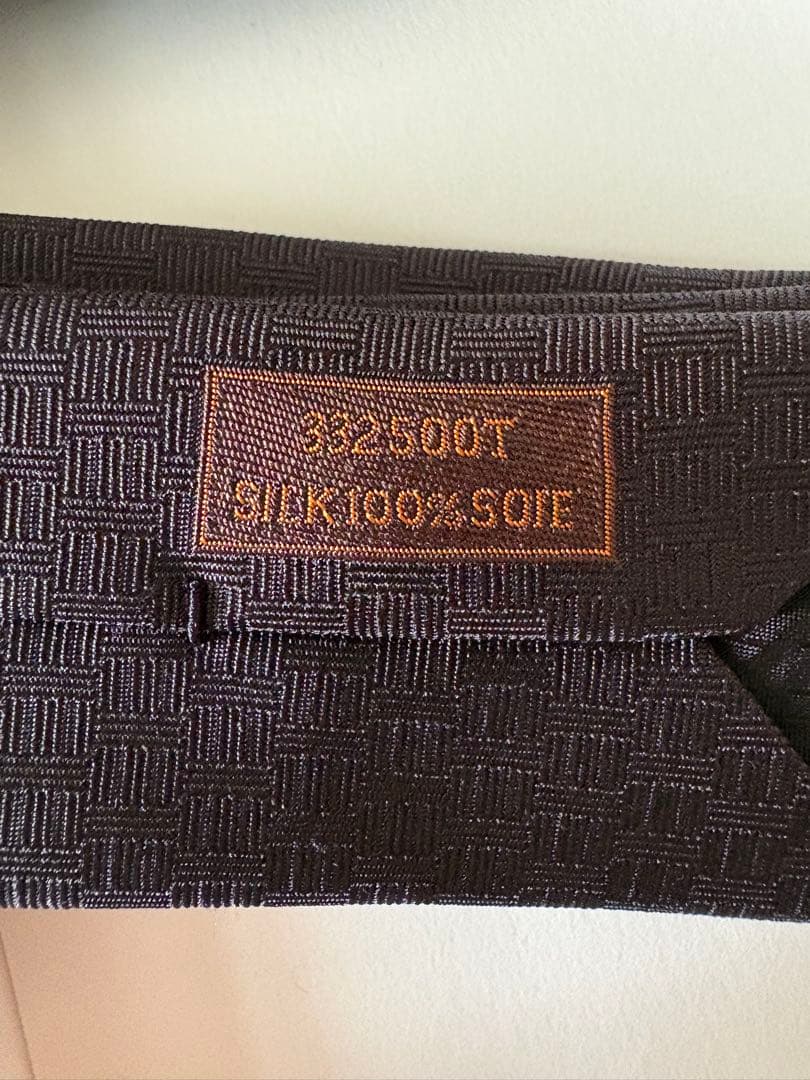 HERMES シルクツイルタイ ピケセリエ